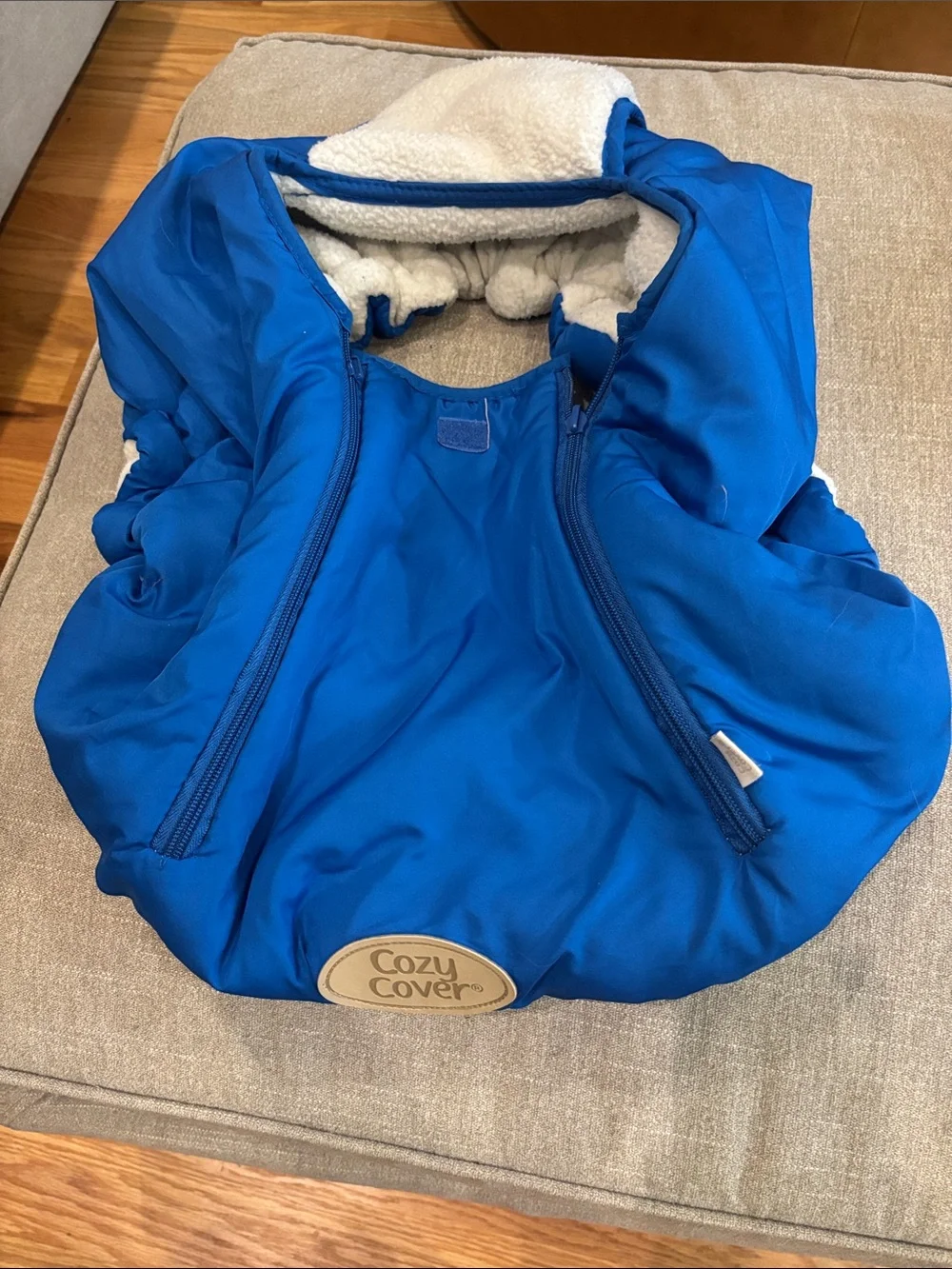 Kids Blue Infant Car Seat Cover -